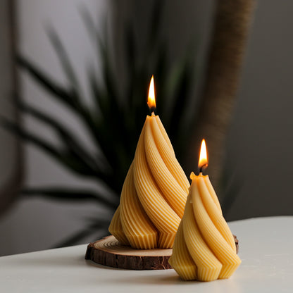 Cream Tower Shape DIY Candle Mold