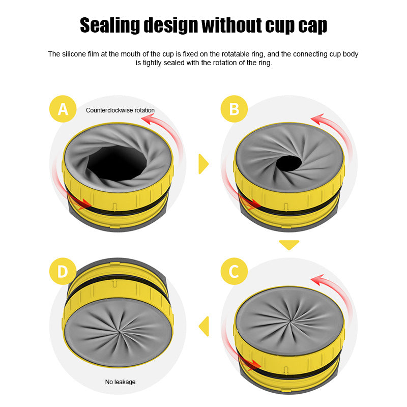 Copo portátil de viagem Twist Top Cup