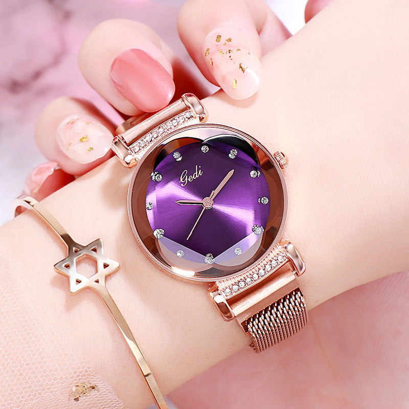 Women's Magnet Watch Fashion All-match Simple Wrist