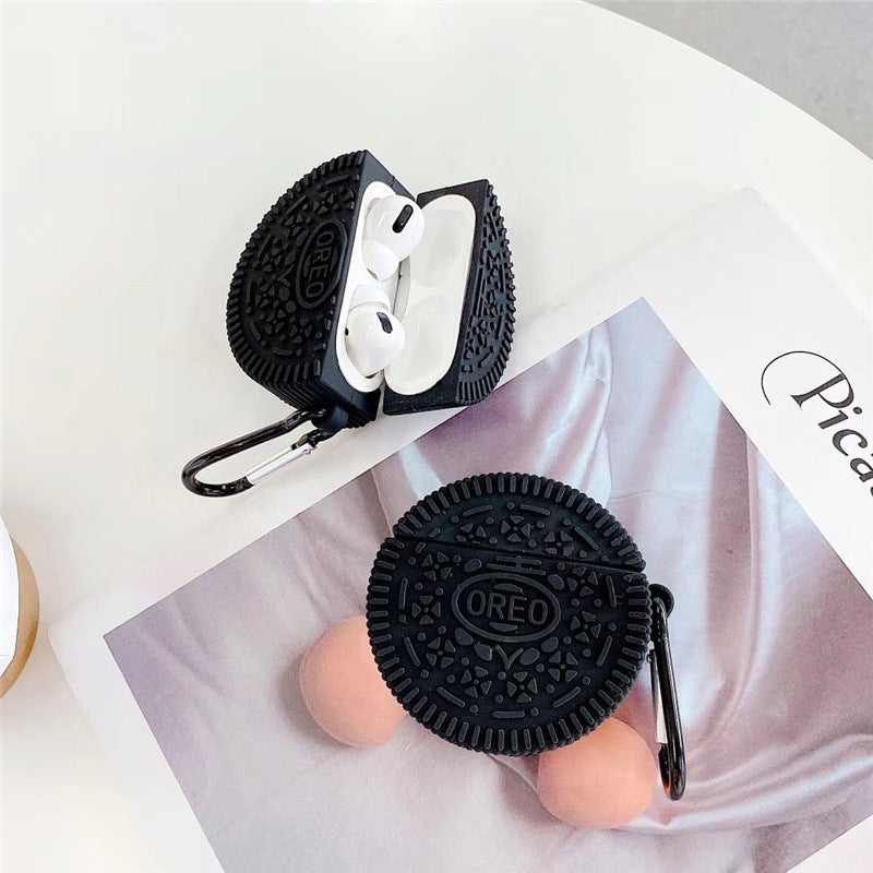 Compatible con Apple, funda de silicona Creative Biscuit AirPods Pro