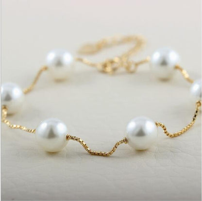 925 Sterling Silver Beaded Bracelet