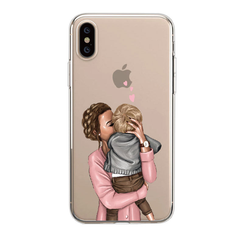 Trend mother mobile phone shell painting all-inclusive