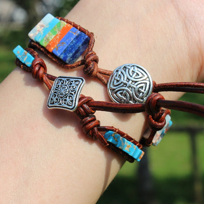 Emperor stone bracelet combination