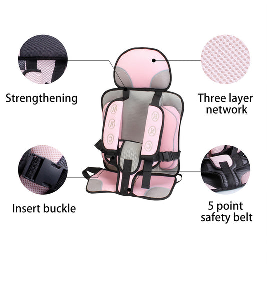 Portable Baby Car Seat Chair Cushion Easy Installation