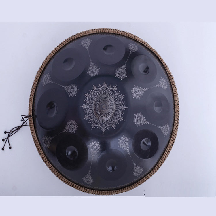 Mandala Engraved Version Hand Disc Drum Music Instrument