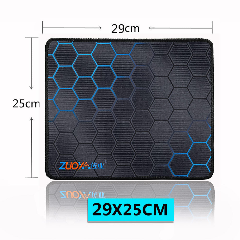 ZUOYA Gaming Mouse Pad Teclado Tapete de mesa Tamanho grande Overlocking Borracha natural Médio Grande Mouse Pad