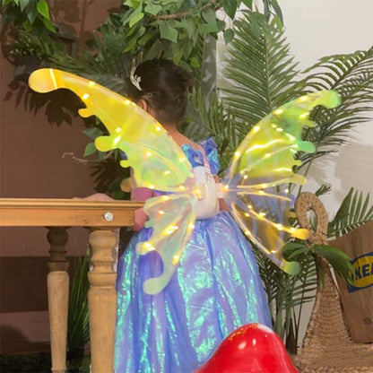 Electric Wings Luminous Elf Wings FARCENT Angel Wings Children's Outdoor Stage Props