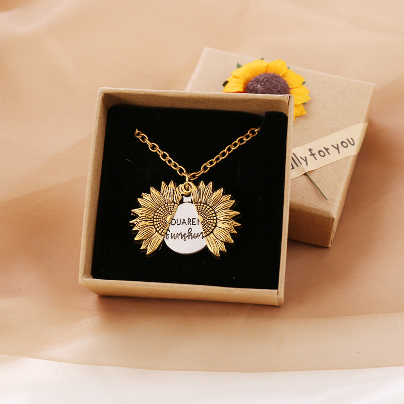 Collar de girasol Eres mi sol