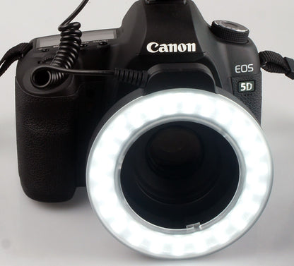 Lâmpada de fotografia profissional W48 LED luzes circulares universais 