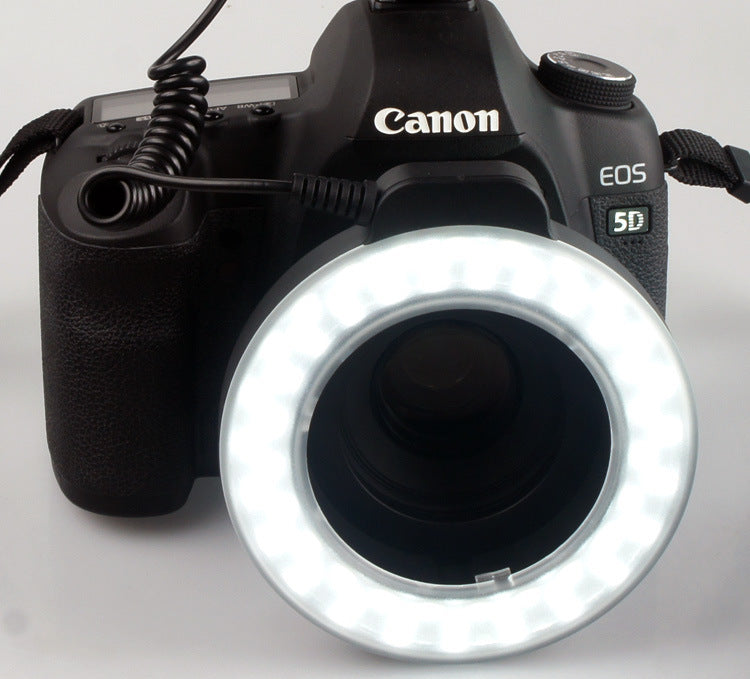 Lámpara de fotografía profesional W48 LED luces de anillo universales 