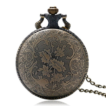 Bronze United States Coast Guard 1790 Theme Pocket Watch