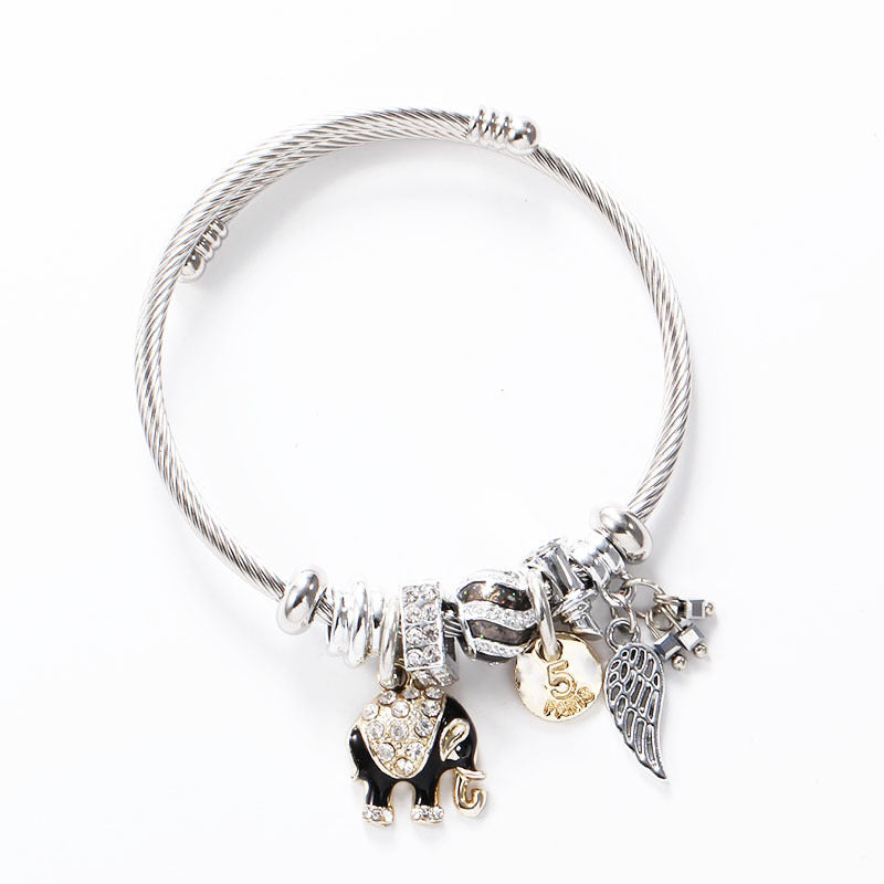 Metal Versatile Simple Multi-element Personality Bracelet