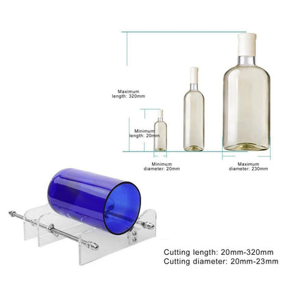 Herramientas para cortar botellas de vidrio de bricolaje