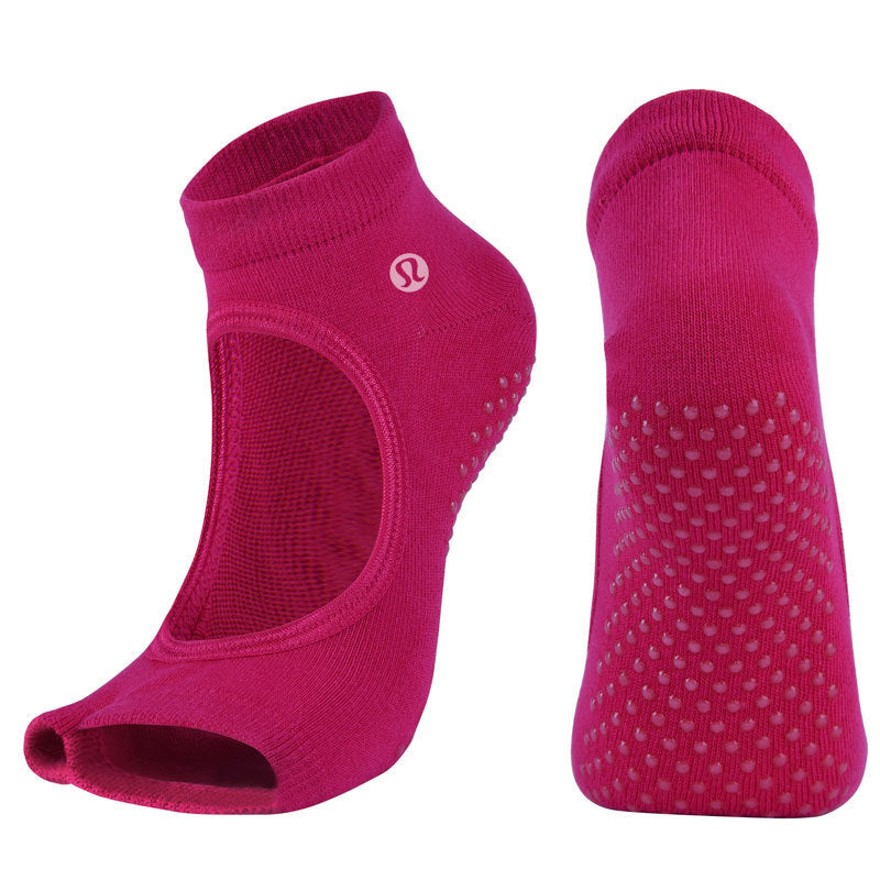 Sports fitness half toe yoga socks