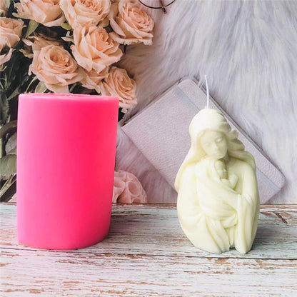 DIY Mother's Day Candle Silicone Mold