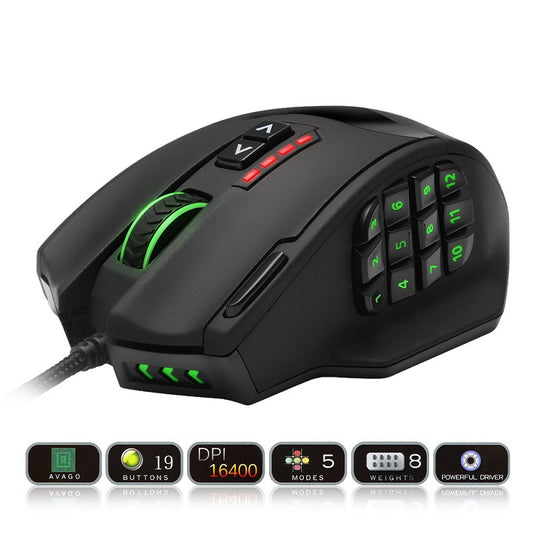 Mouse para jogos retroiluminado RGB