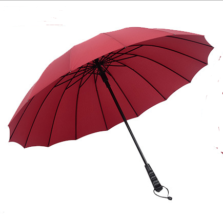 16 bone umbrella advertising umbrella windproof long handle