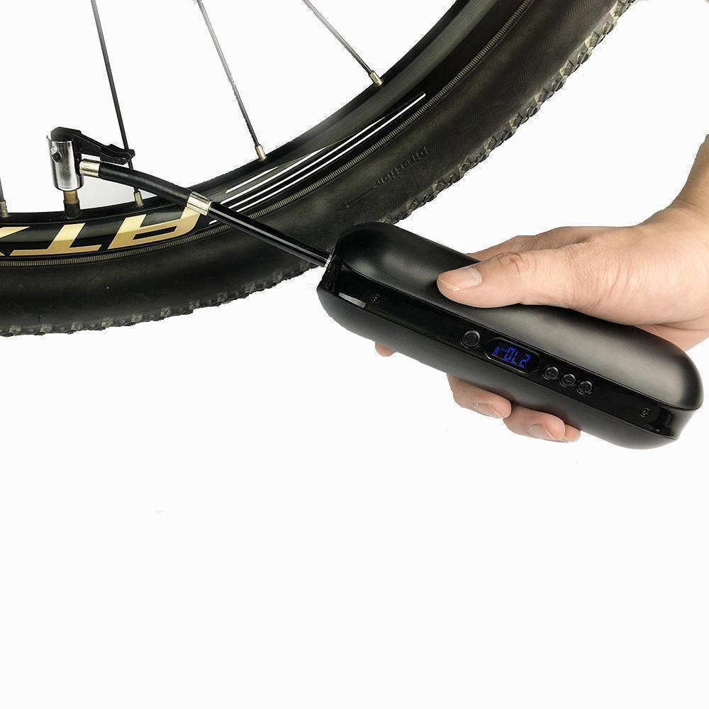 Inflador eléctrico para bicicleta, inflador de aire de ciclo de bicicleta, neumático inalámbrico recargable, inflador de aire para bicicleta de carretera y coche, 150PSI