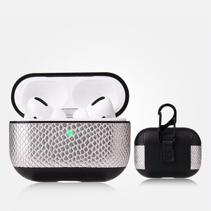 Funda de cuero para auriculares Airpods Pro