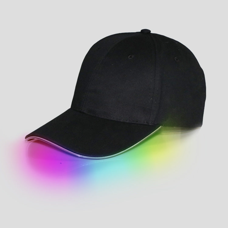 LED Light-emitting Luminous Peaked  Baseball Hat