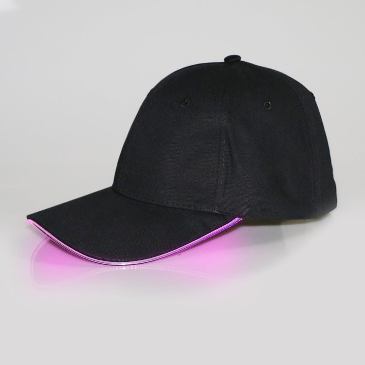 LED Light-emitting Luminous Peaked  Baseball Hat