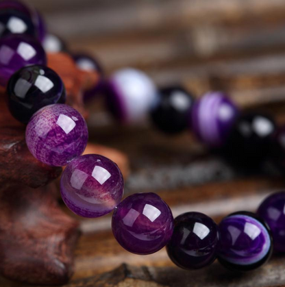 New creative garnet grape stone bracelet woven bracelet natural stone bracelet