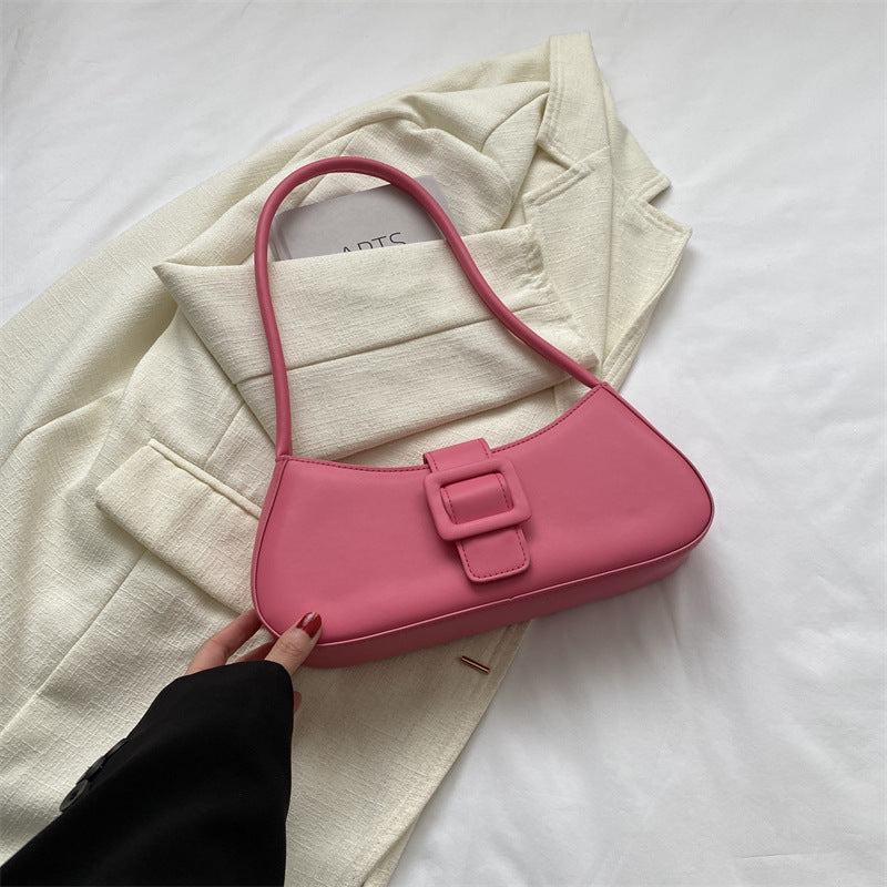 Western Style Shoulder Bag Underarm Small Square Bag