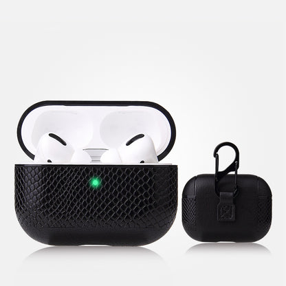 Funda de cuero para auriculares Airpods Pro