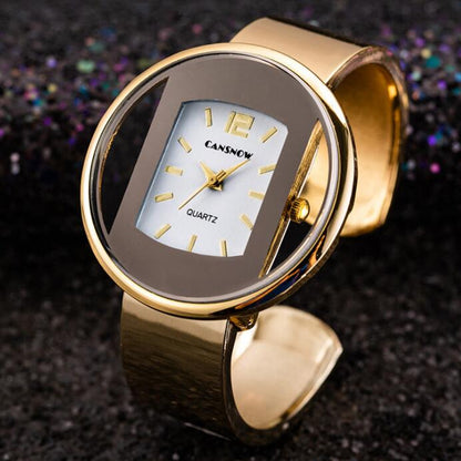 Women Watches New Luxury Brand Bracelet Watch Gold Silver Dial