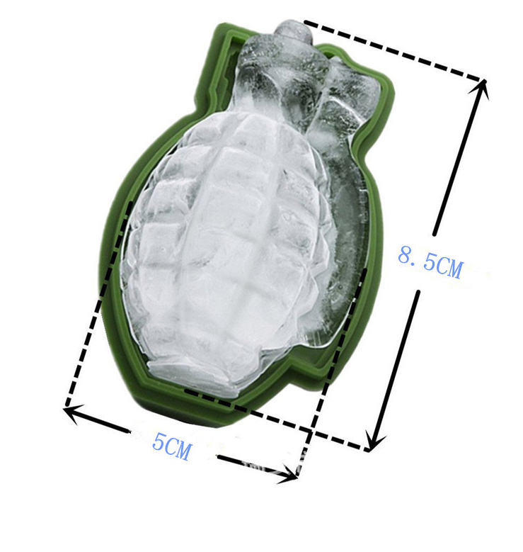 Molde creativo de calavera 3D, bandeja para cubitos de hielo, molde de silicona, molde para velas y jabón, herramientas artesanales de azúcar, utensilios para hornear, molde de Chocolate