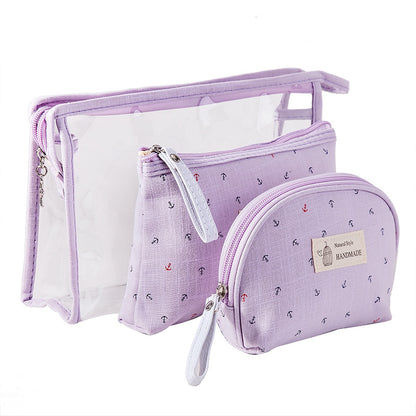 Three-piece make-up anchor bag