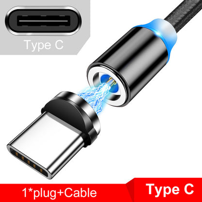 Magnetic USB Cable Fast Charging USB