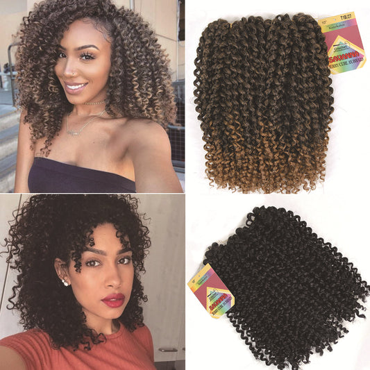 Extensión de cabello africano cabello crochet