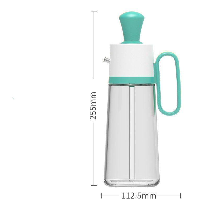 Distribuidor de óleo 2 em 1 com escova de silicone