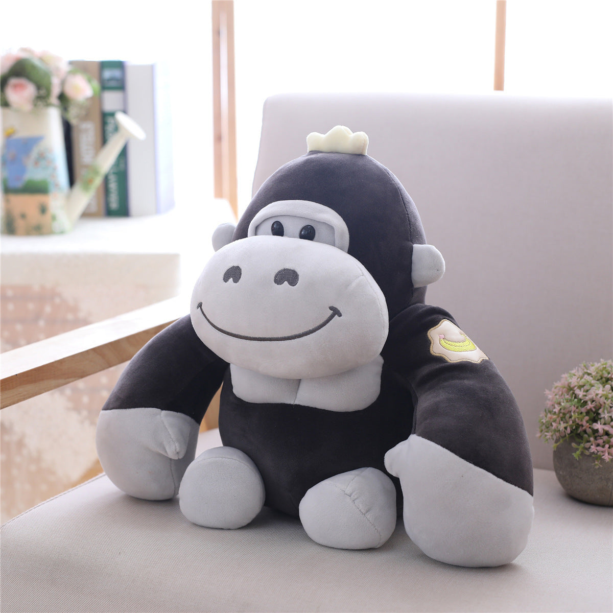 Muñeca de peluche suave de algodón King Kong Gorilla