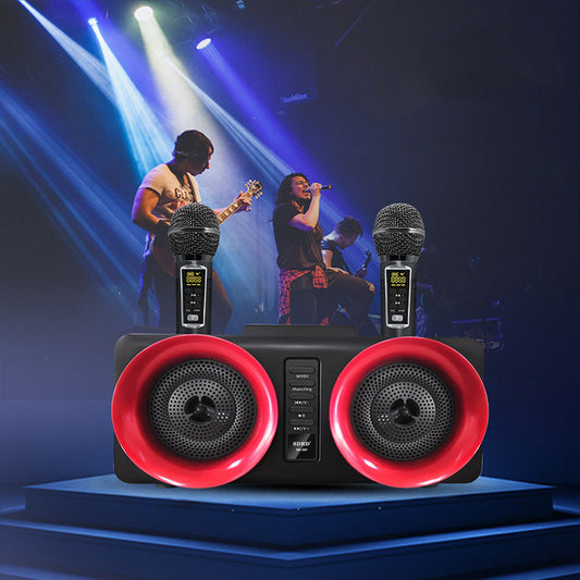 Máquina de Karaoke para el hogar, micrófono de Audio Bluetooth, grabación inalámbrica de canciones