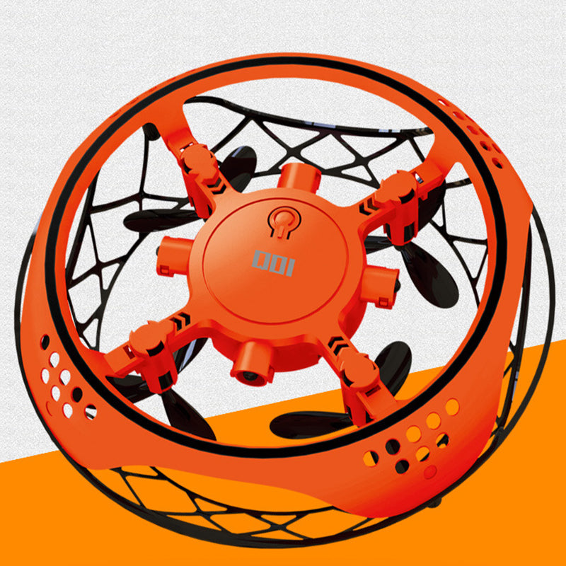 Dron interactivo L101 OVNI con Sensor infrarrojo, cuadricóptero de inducción, helicóptero de Control manual con mosca inteligente, juguete mágico para niños