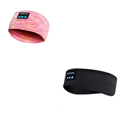 Sem fio bluetooth dormir fones de ouvido bandana fina macia elástica confortável música fones de ouvido máscara de olho para lado sleeper esportes