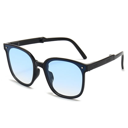 Óculos de sol dobráveis ​​verão praia moda óculos de proteção solar