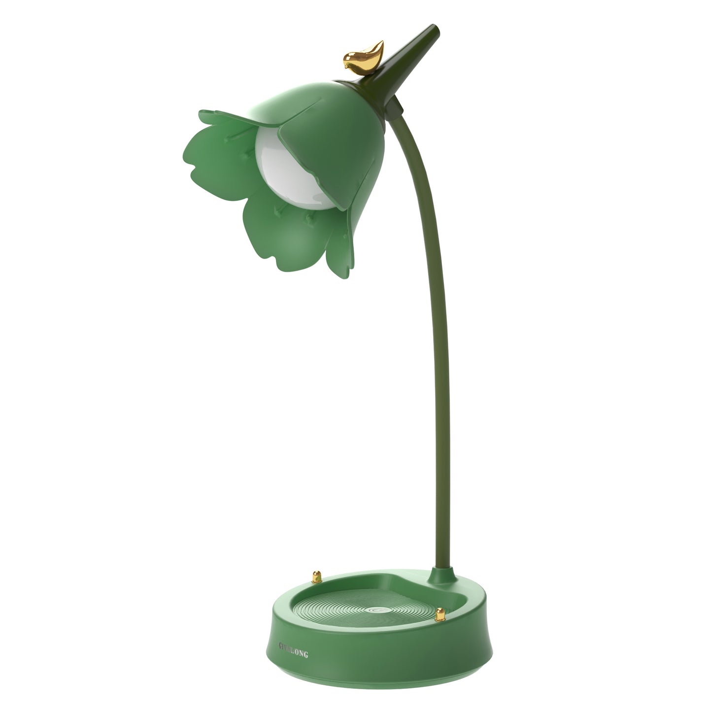 Flor LED lâmpada de mesa iluminação toque lâmpada de leitura