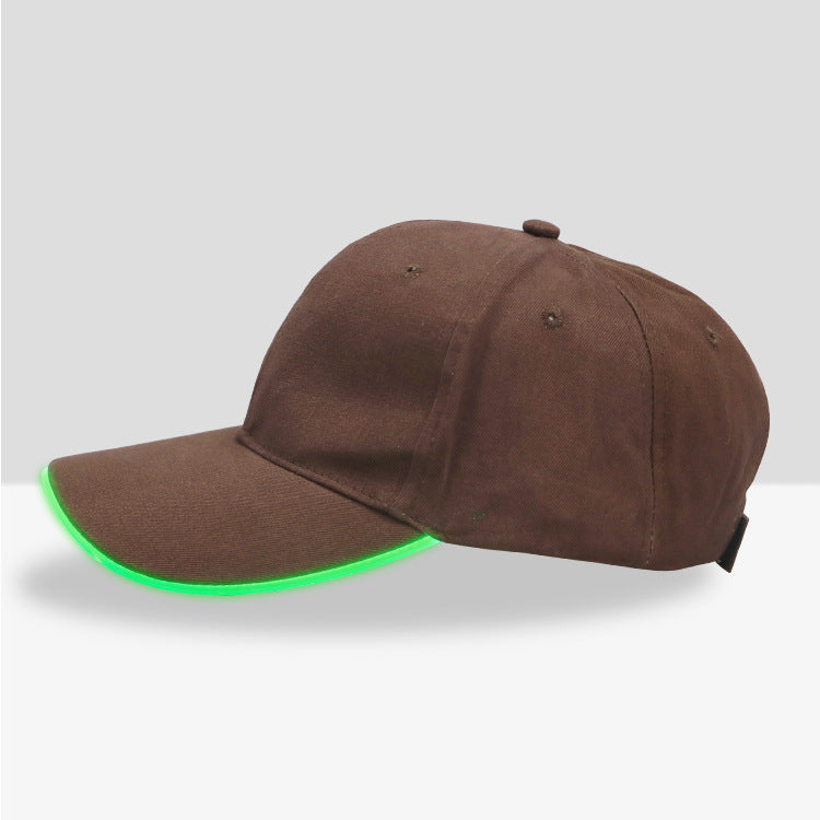 LED Light-emitting Luminous Peaked  Baseball Hat