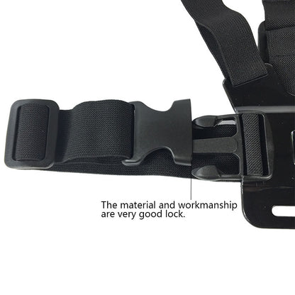 Mobile Phone Chest Mount Harness Strap Holder Cell Phone Clip Action Camera Adjustable Straps