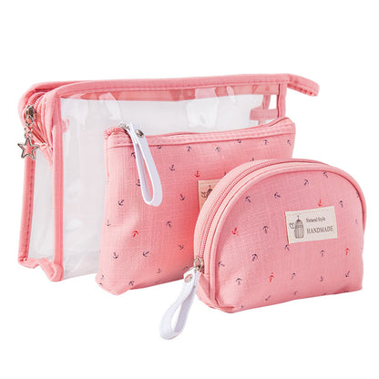 Three-piece make-up anchor bag