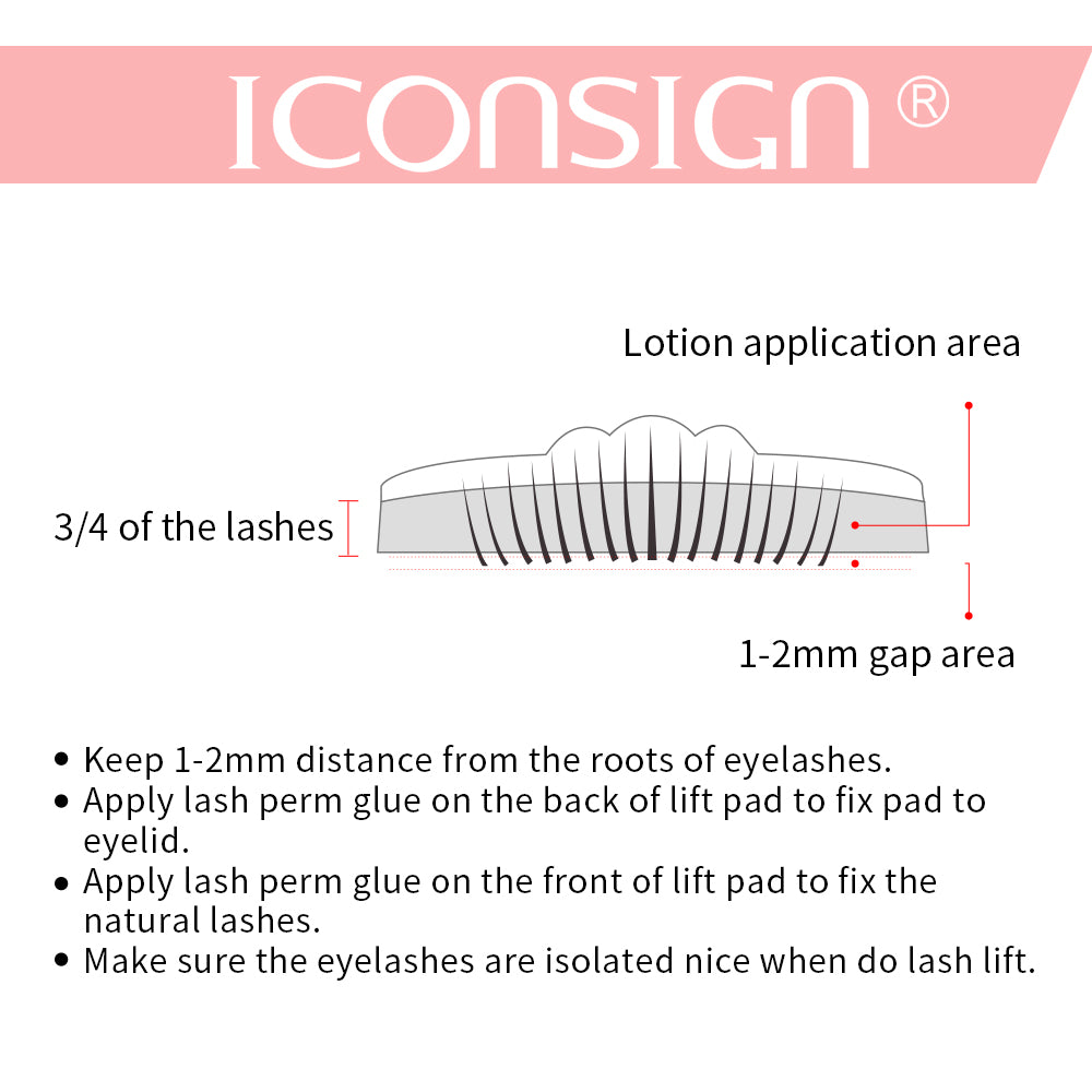 Dropshipping iconsign lash lift kit lash lifiting cílios perming kit lash curling realçador olhos ferramentas de maquiagem