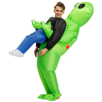 Alien Inflatable Clothes Ghost Hug Man Costume Funny