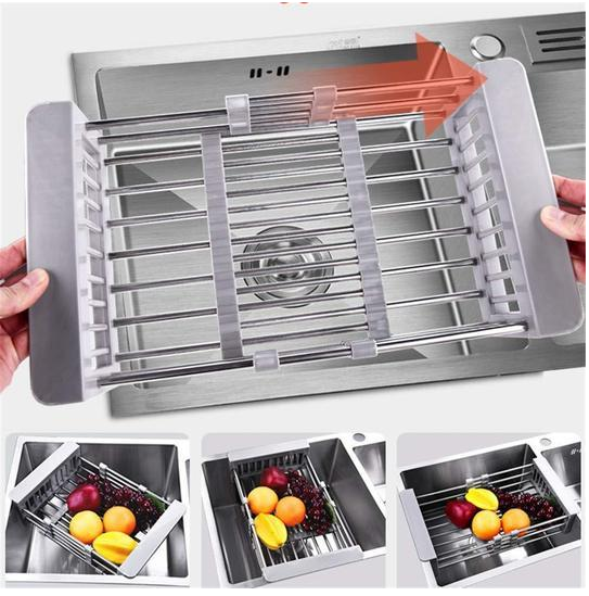 Kitchen sink drain basket