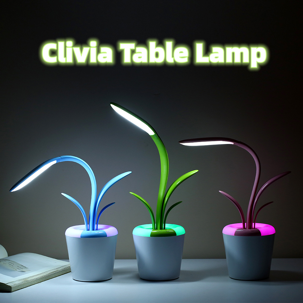 Luzes de mesa modernas com proteção ocular USB LED abajur para sala de estar, quarto, mesas finais, escritório