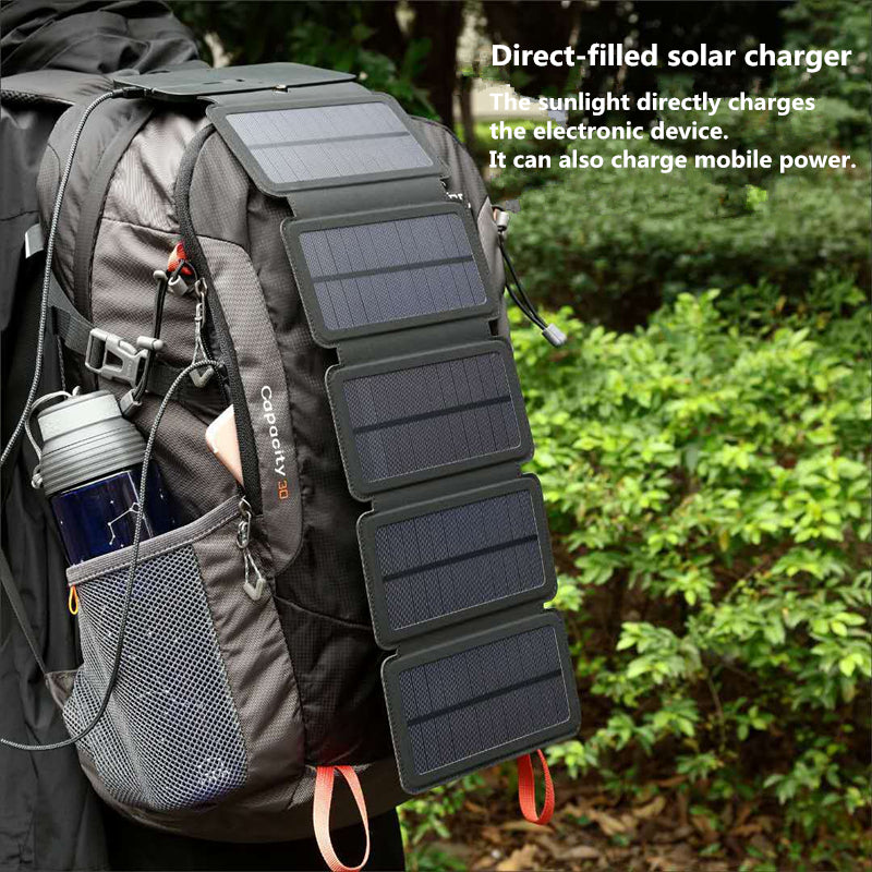 Outdoor Folding Solar Panel Charger Portable 5V 2.1A USB Output Devices