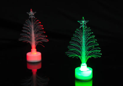 LED Fiber Optic Night Light Colourful Changing Lamp Multi-Color Christmas Tree Star Decoration Home Party Gift