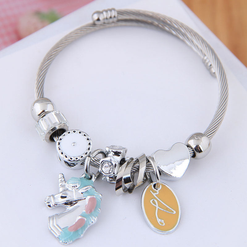 Metal Versatile Simple Multi-element Personality Bracelet